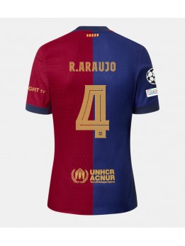 Moški Nogometna dresi replika Barcelona Ronald Araujo #4 Domači 2024-25 Kratek rokav